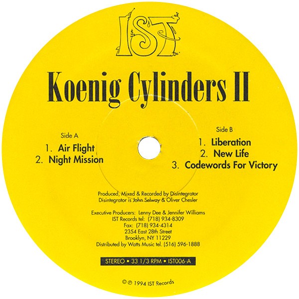 Koenig Cylinders II cover