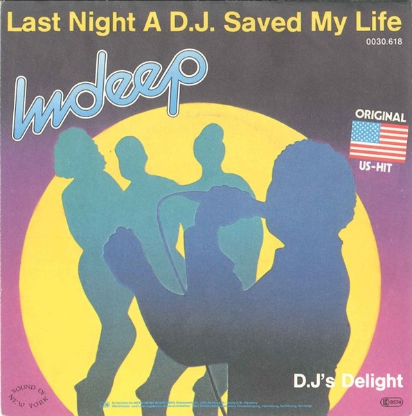Last Night A D.J. Saved My Life (Anoche Un D.J. Me Salvo La Vida) cover