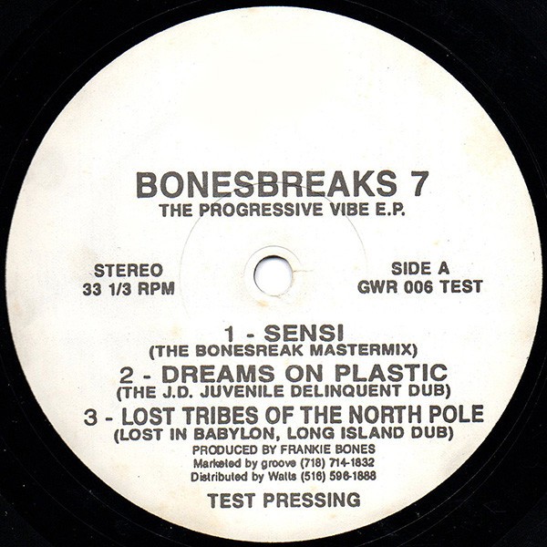 Bonesbreaks 7 (The Progressive Vibe E.P.) cover