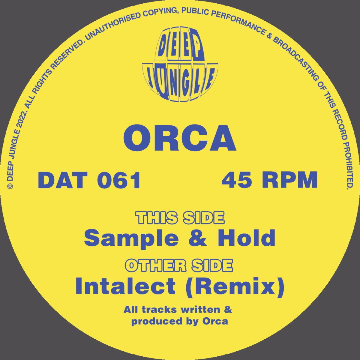 Intalect (Remix) / Sample And Hold cover