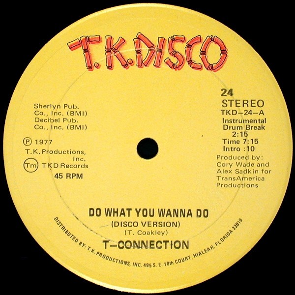 Do What You Wanna Do cover