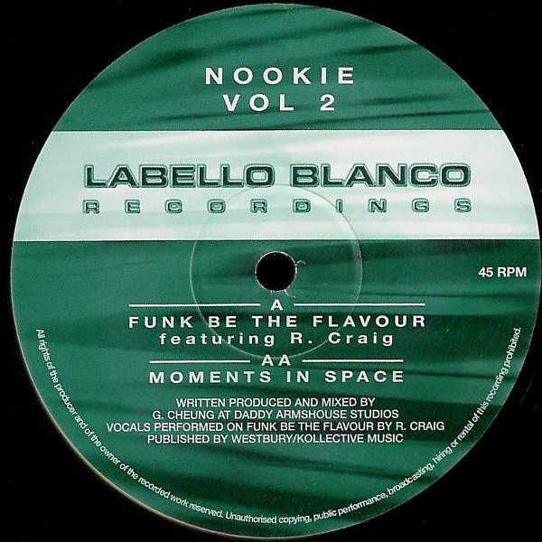 Vol 2 - Funk Be The Flavour / Moments In Space cover