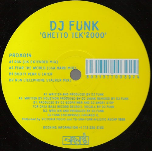 'Ghetto Tek '2000' cover
