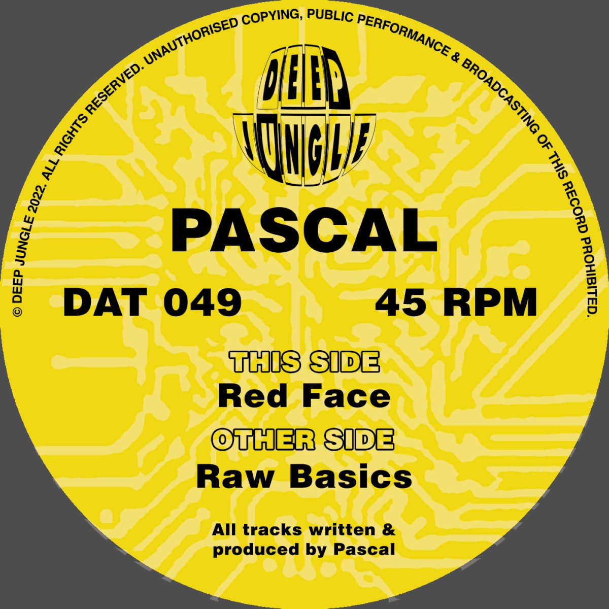 Raw Basics / Red Face cover