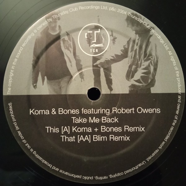 Take Me Back cover