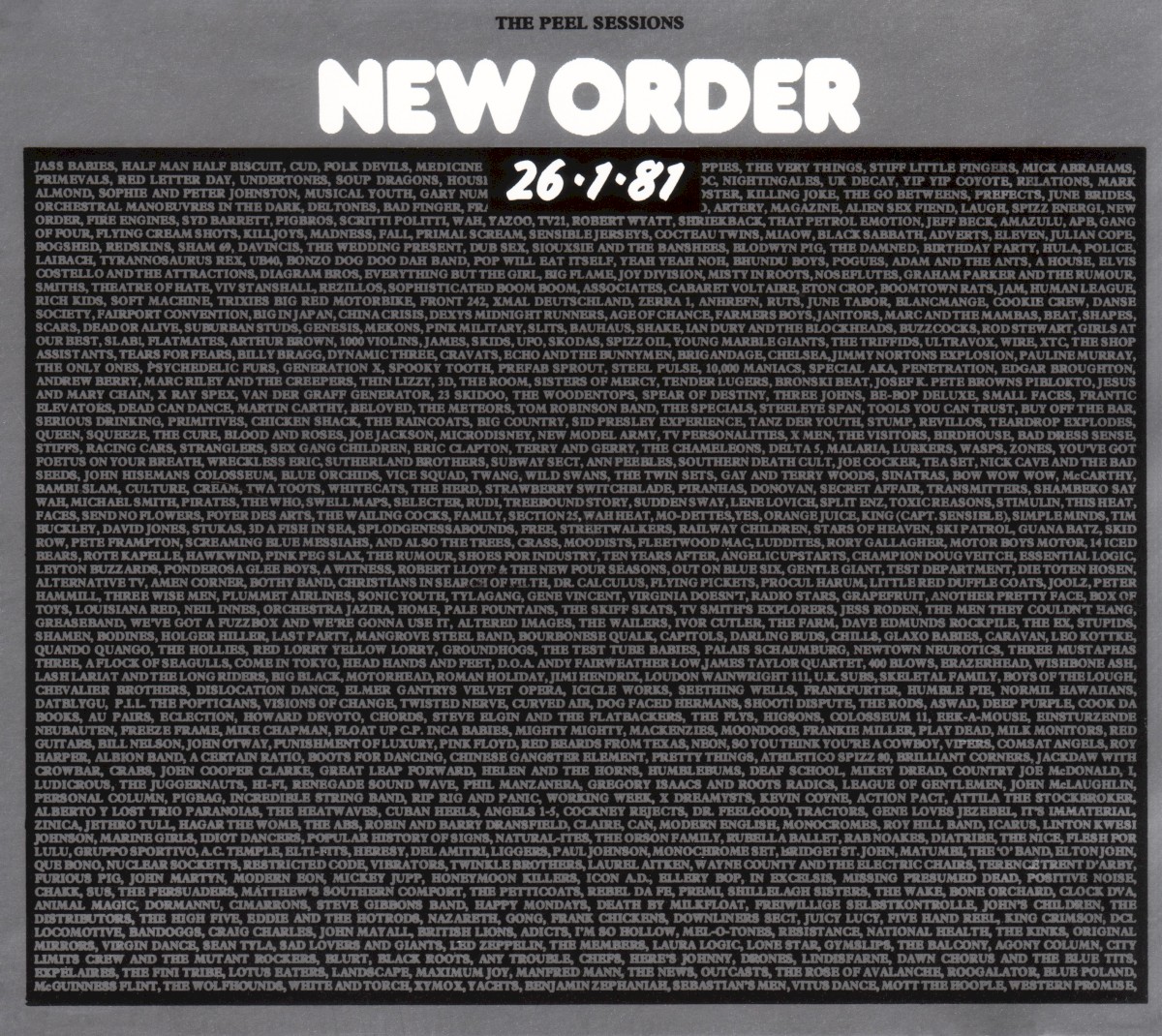 The Peel Sessions cover