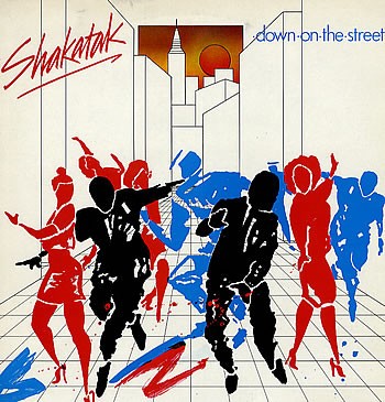 Down On The Street cover