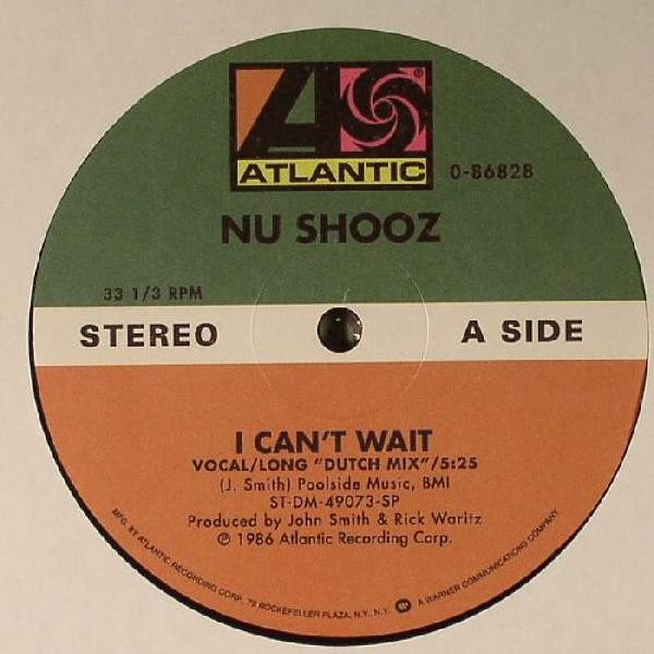 I Can't Wait (Vocal/Long "Dutch Mix") cover