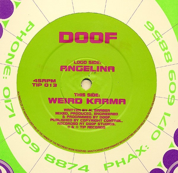 Angelina / Weird Karma cover
