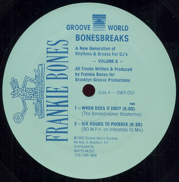 Bonesbreaks Volume 6 - A New Generation Of Rhythms & Breaks For DJ's cover