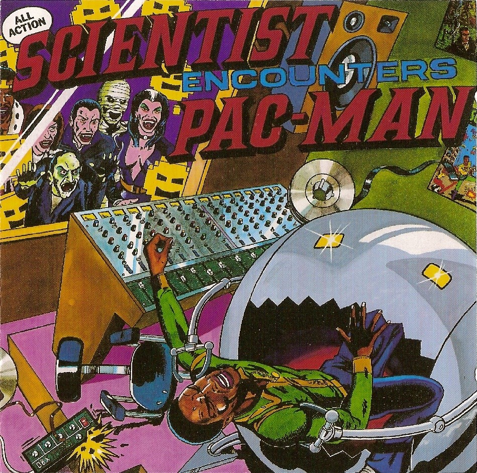 Scientist Encounters Pac-Man cover