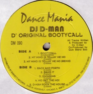 D' Original Bootycall cover