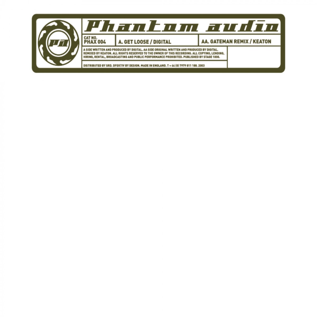 Gateman Rmx / Get Loose cover