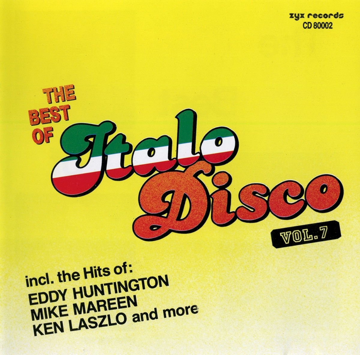 The Best Of Italo-Disco Vol. 7 cover