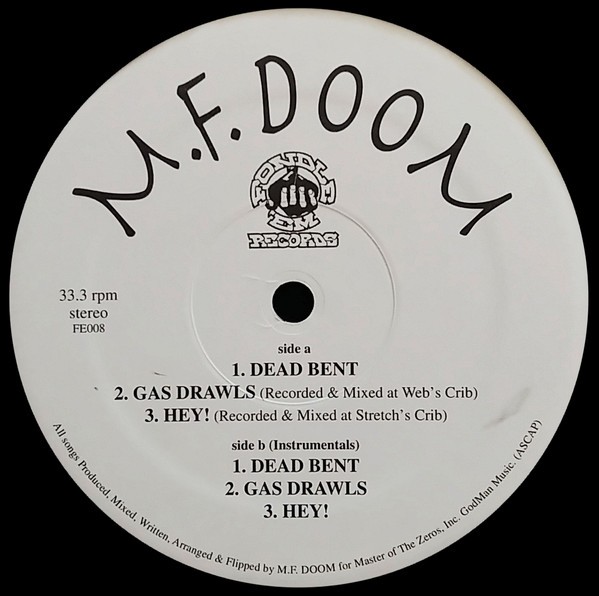 Dead Bent / Gas Drawls / Hey! cover
