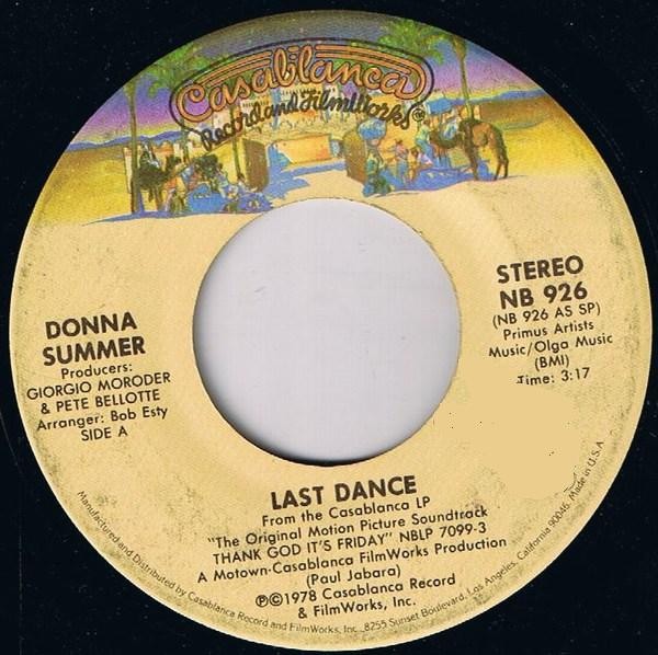 Last Dance cover