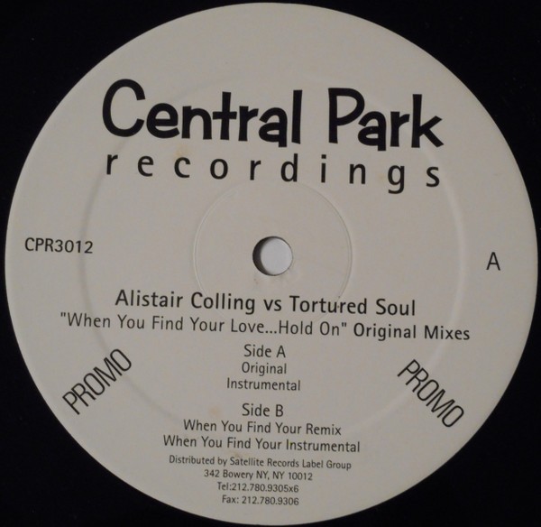 When You Find Your Love... Hold On (Original Mixes) cover