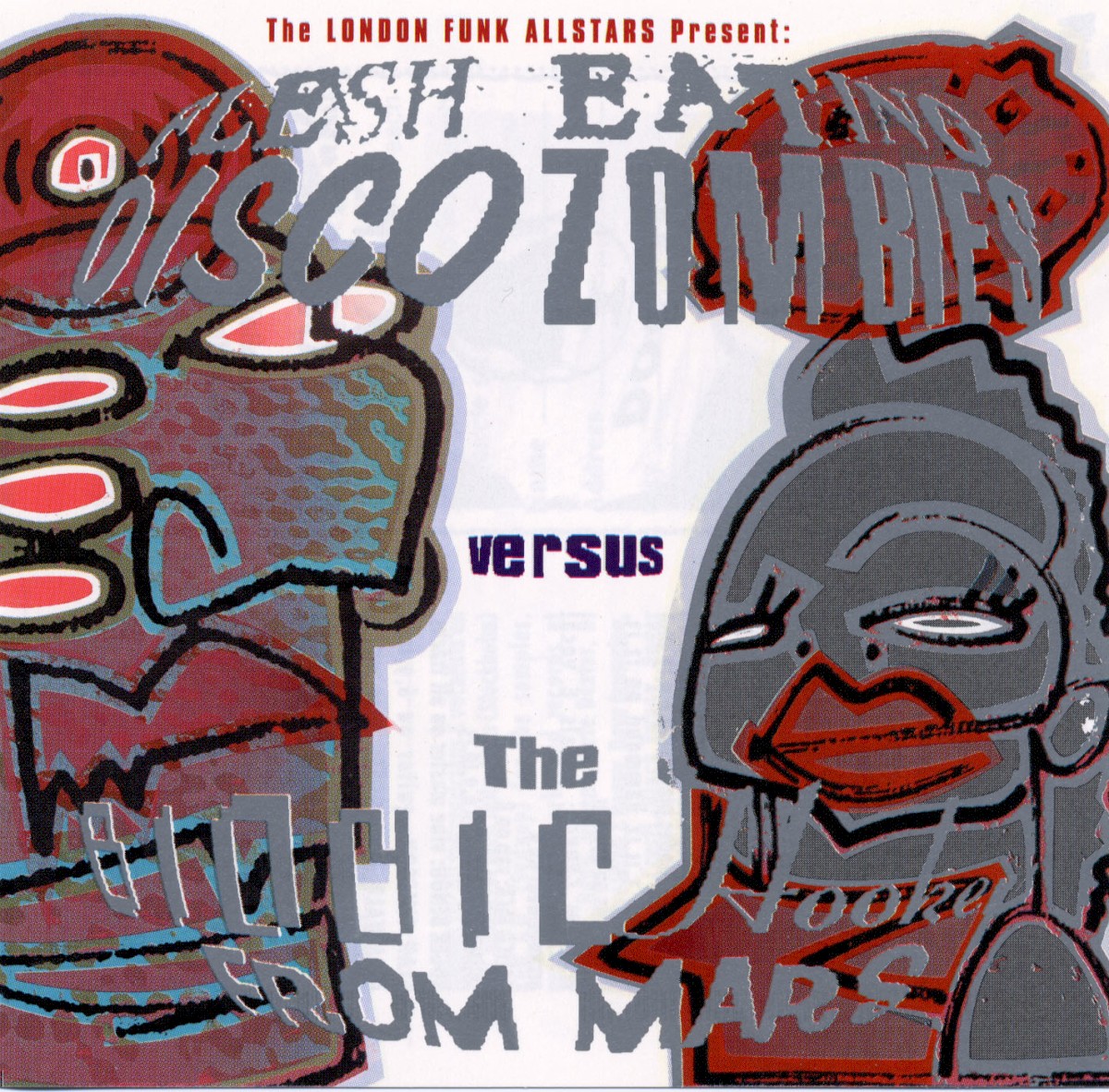 Flesh Eating Disco Zombies Versus The Bionic Hookers From Mars cover