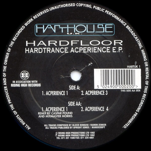 Hardtrance Acperience E.P. cover