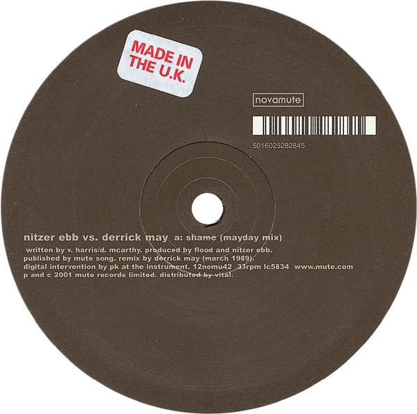 Shame (Mayday Mix) / Join In The Chant (Knarz Is Machine) cover