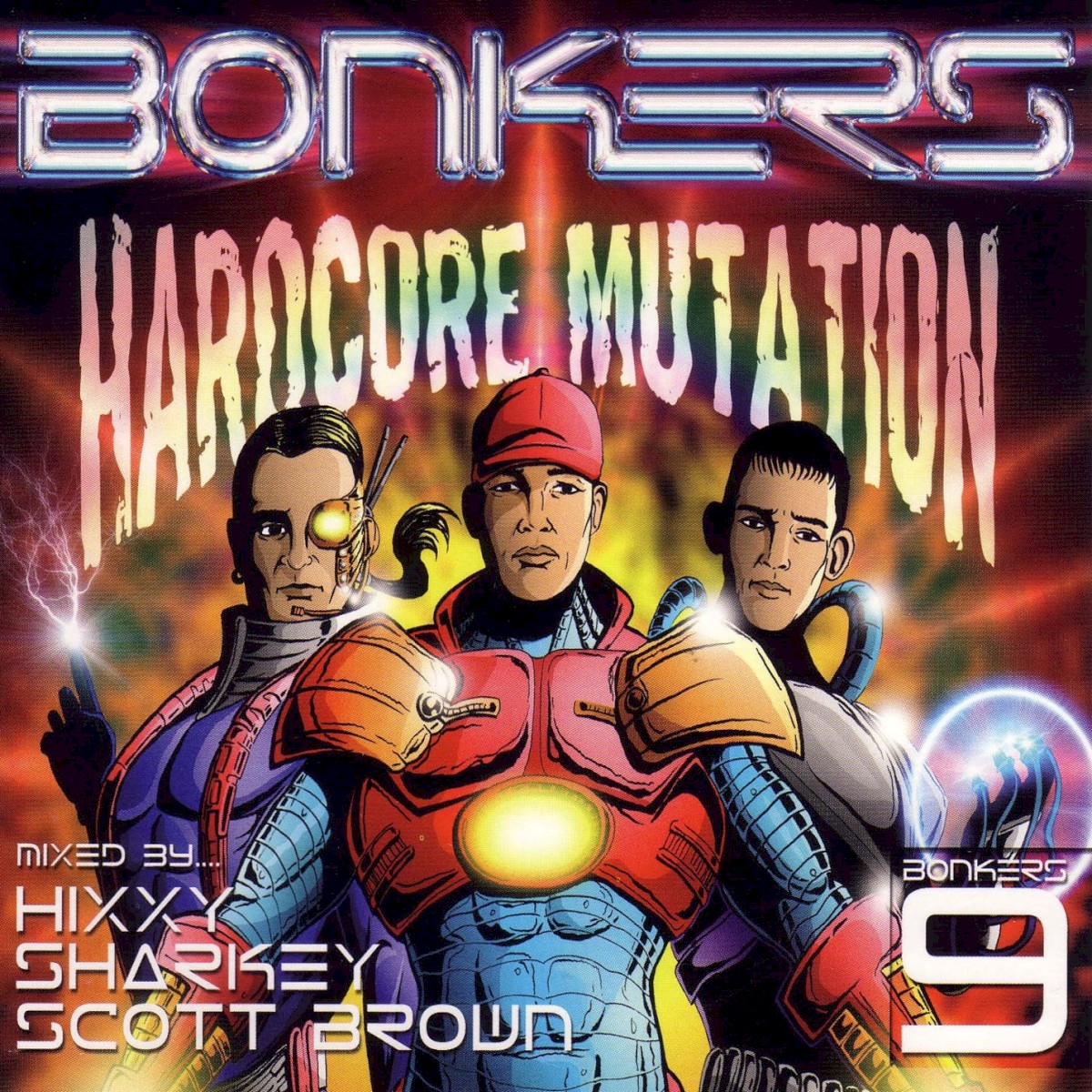 Bonkers 9 - Hardcore Mutation cover