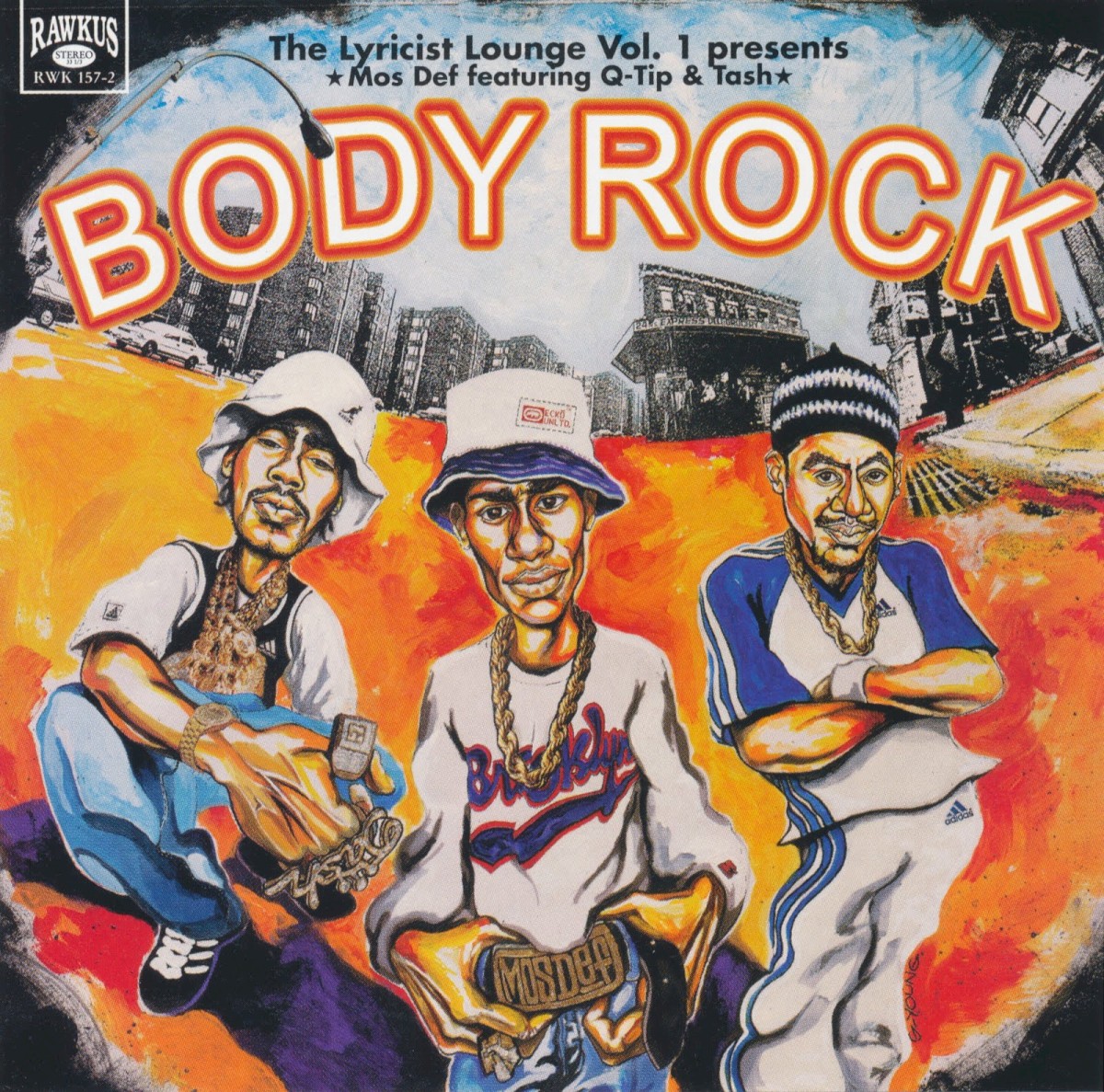 The Lyricist Lounge Vol.1 Presents: Body Rock cover