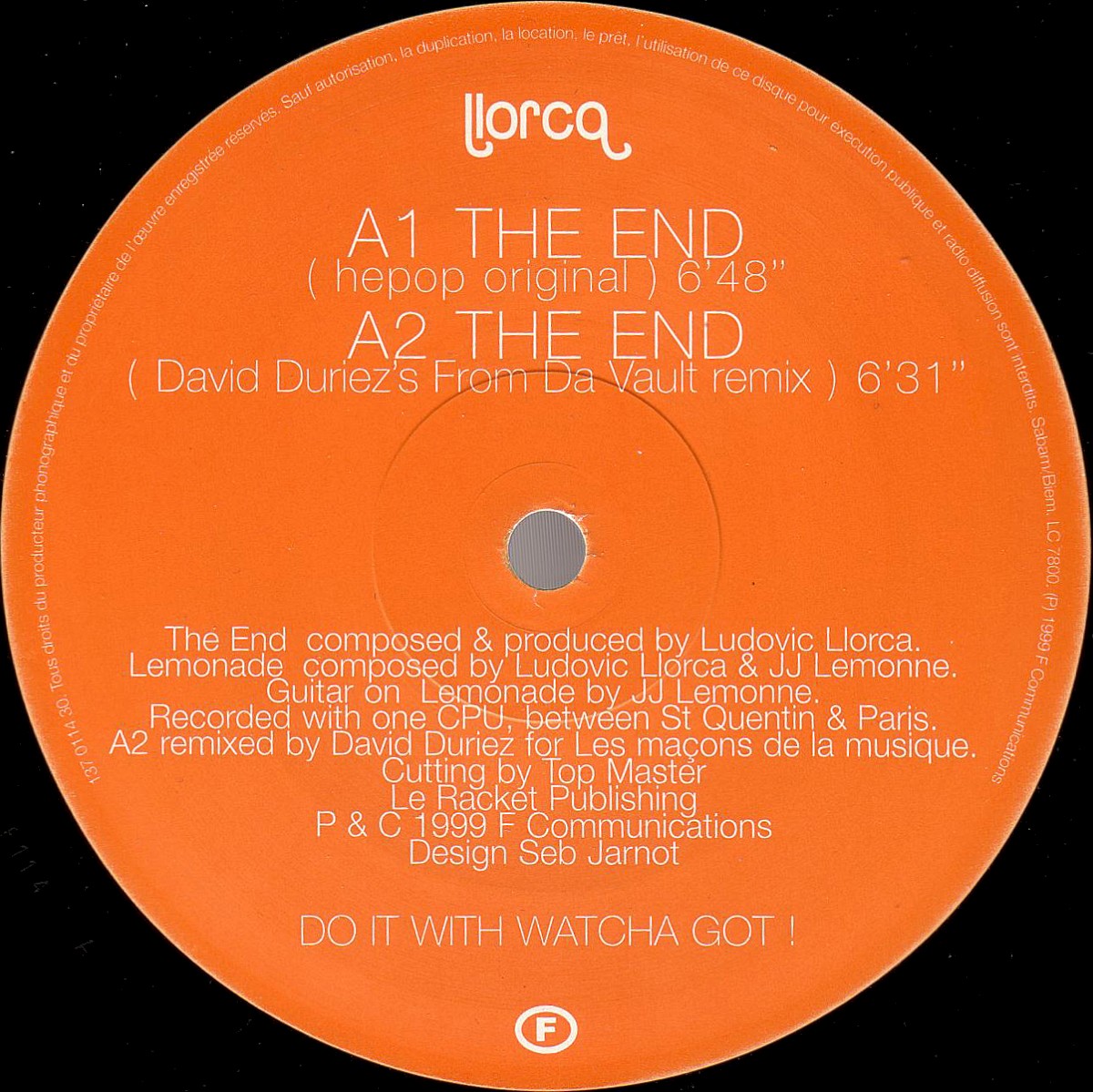 The End EP cover