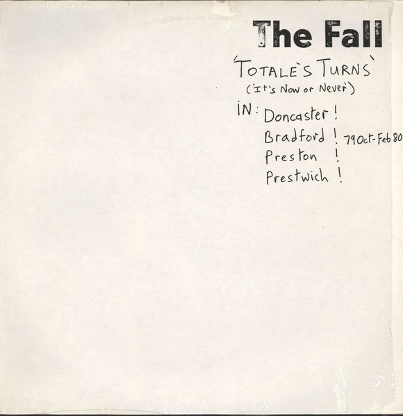 Totale's Turns (It's Now Or Never) cover