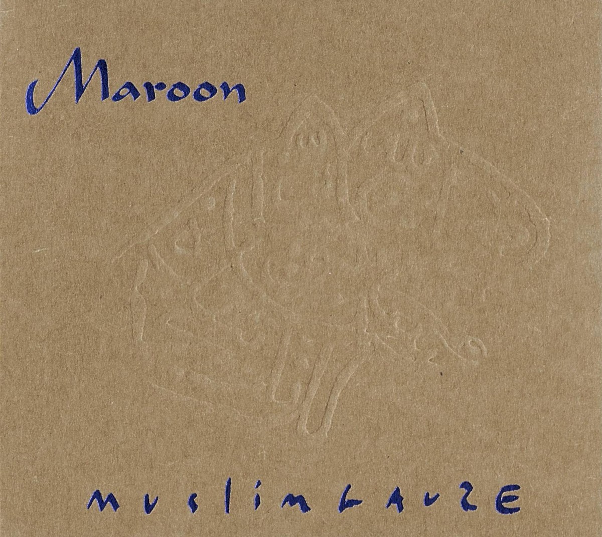 Maroon cover
