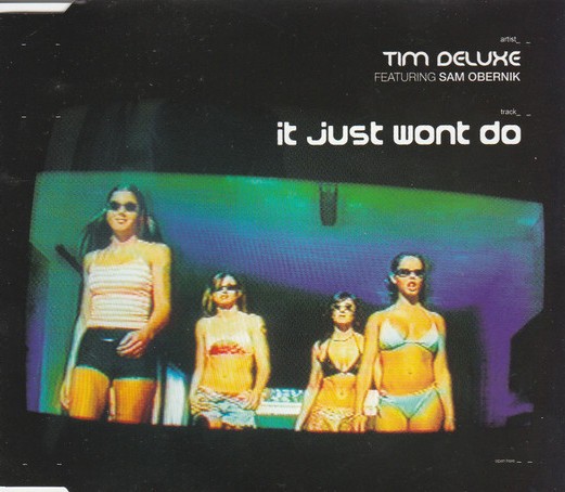 It Just Won't Do cover