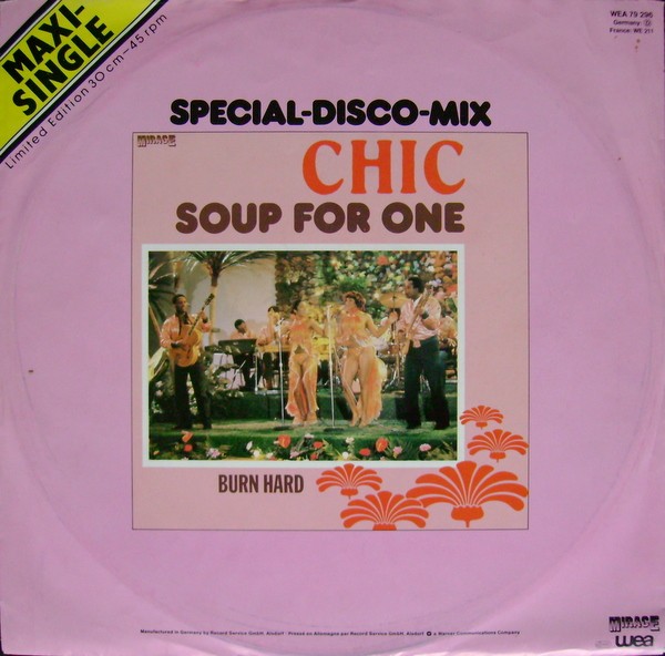Soup For One / Burn Hard cover