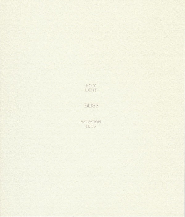 Bliss cover