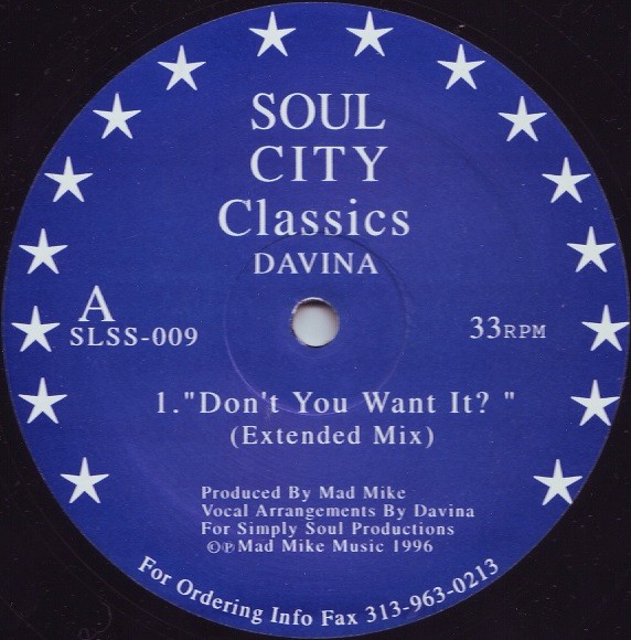 Don't You Want It? cover