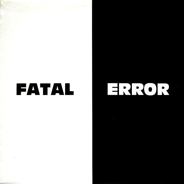 Fatal Error cover
