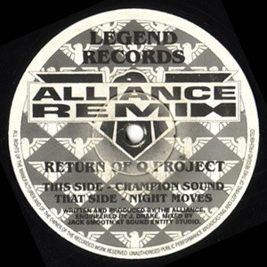 Champion Sound & Night Moves (Alliance Remixes) cover