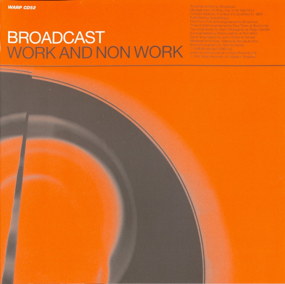 Work And Non Work cover
