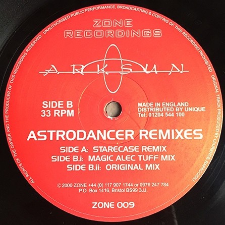 Astrodancer (Remixes) cover