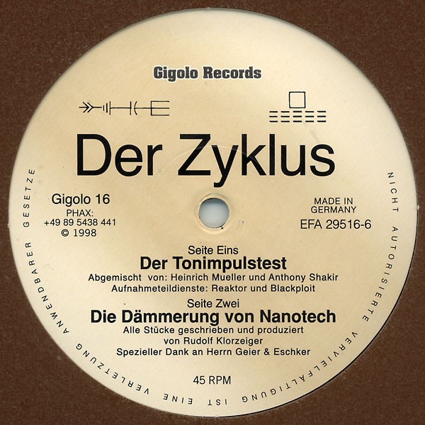 Der Tonimpulstest cover