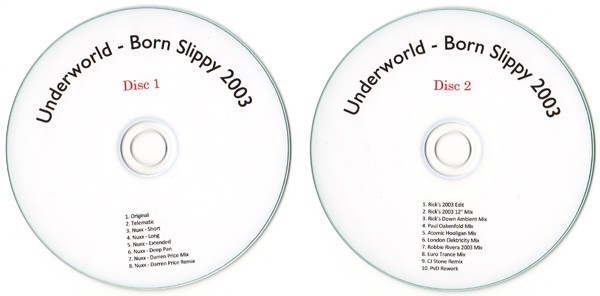 Born Slippy 2003 cover