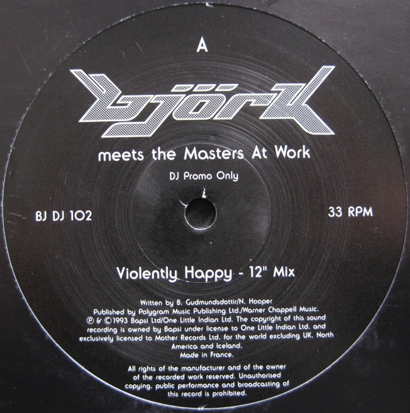 Björk Meets The Masters At Work cover