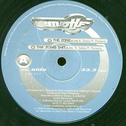 The Zone / Tha' Bomb Shit cover