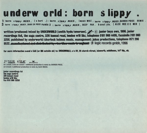 Born Slippy cover