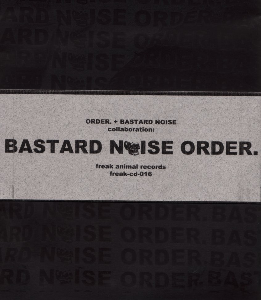 Bastard Noise Order. cover
