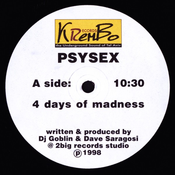 4 Days Of Madness cover