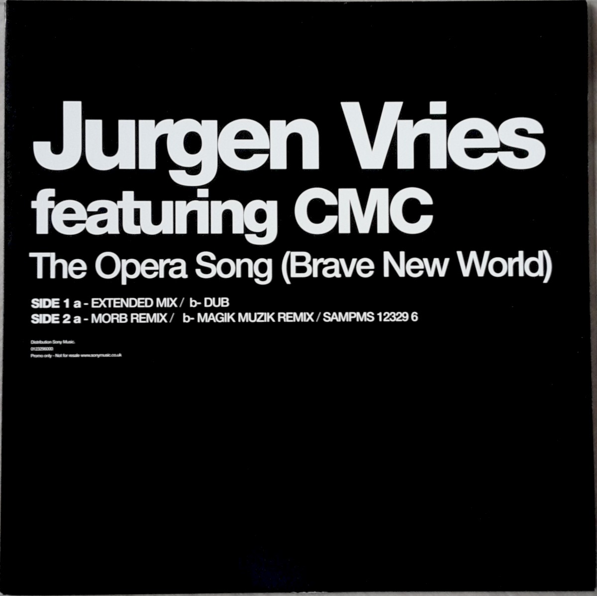 The Opera Song (Brave New World) cover