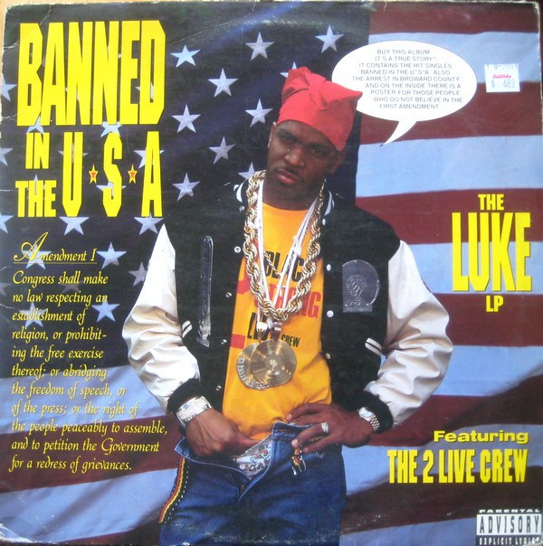 Banned In The U.S.A. - The Luke LP cover