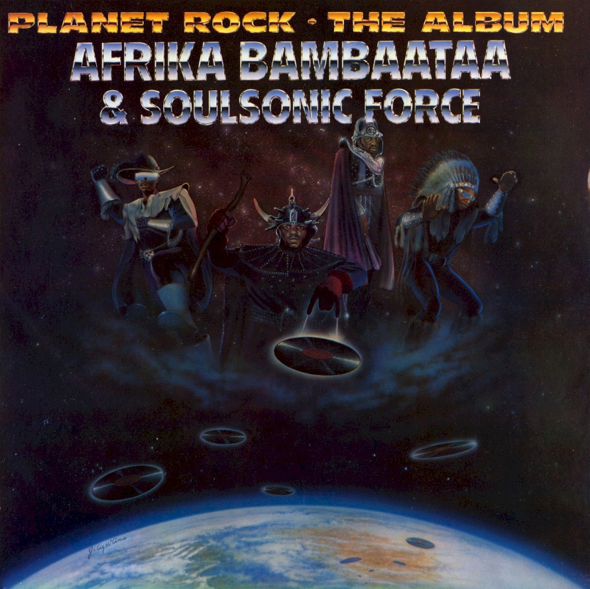 Planet Rock - The Album cover