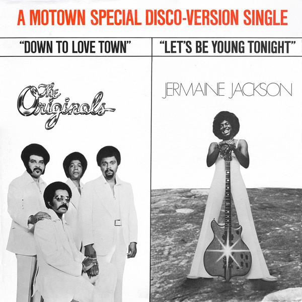 Down To Love Town /  Let's Be Young Tonight cover