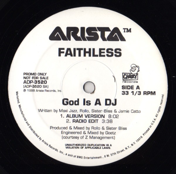 God Is A DJ cover