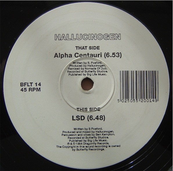 Alpha Centauri / LSD cover